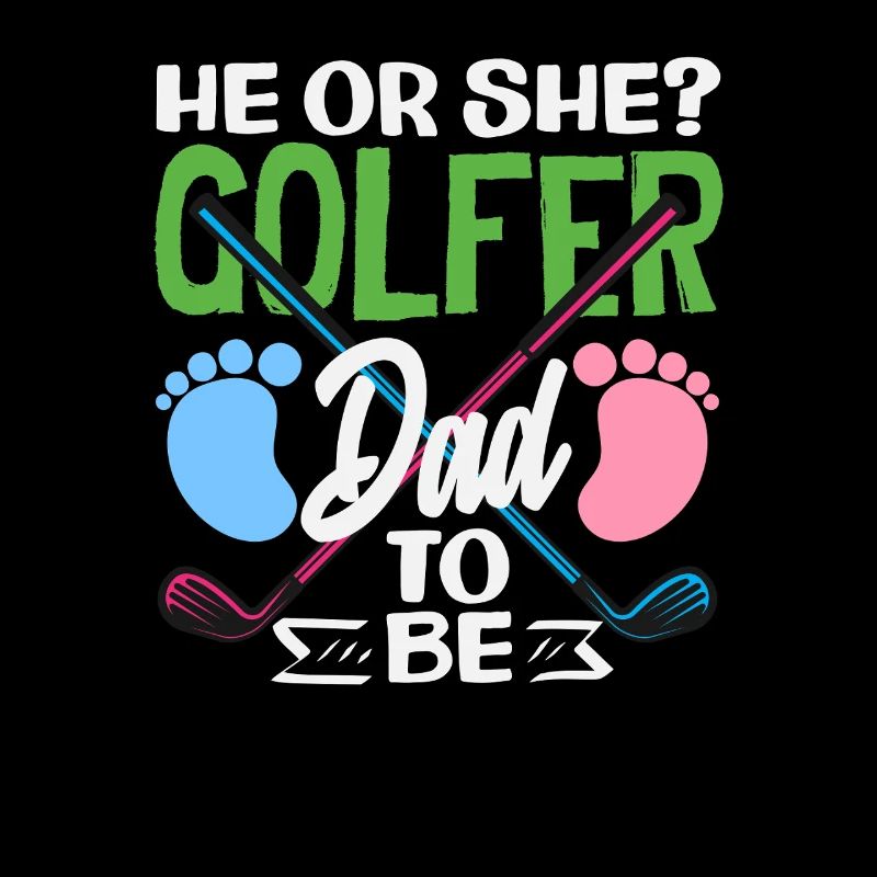 Er Oder Sie Golfer Papa Gender Reveal
