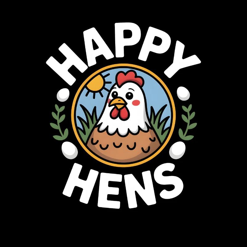 Poules Heureuses poulet Poulet Gardienne