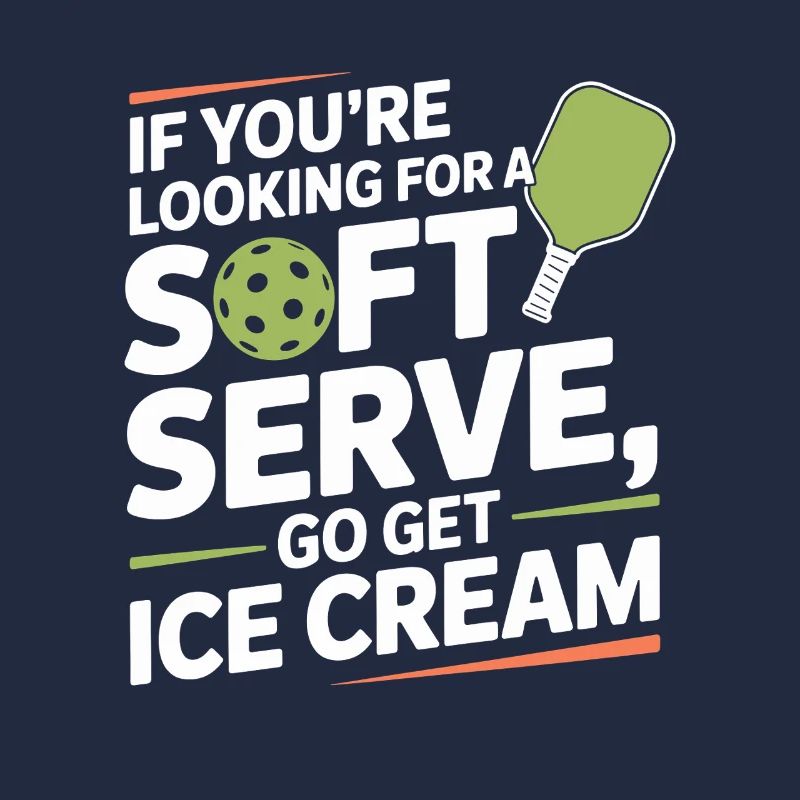 Pickleball Spieler Looking For Soft Serve Dinking