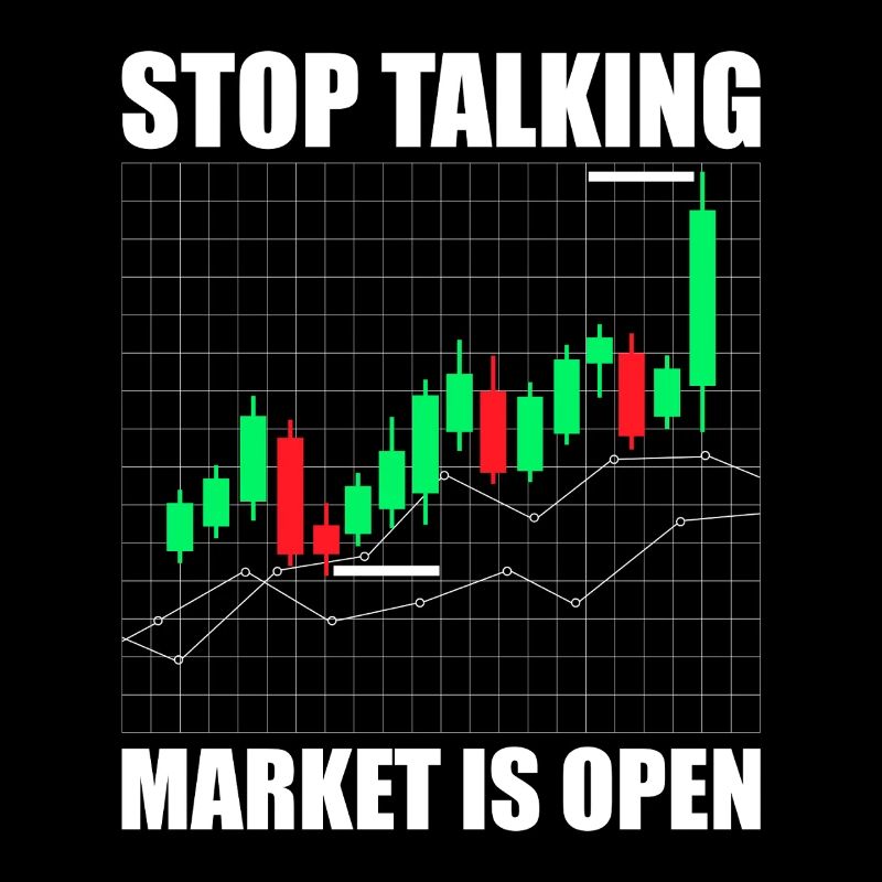 Stop talking Aktienmarkt Börse Trader