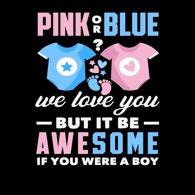 Rose ou bleu serait parfait si c’est un garçon