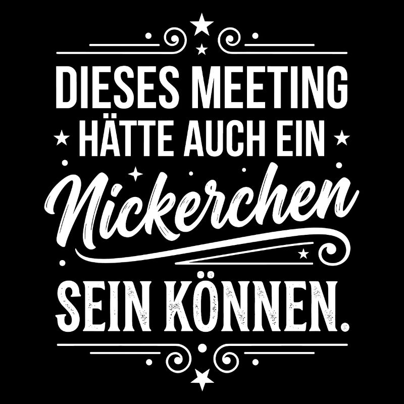Meeting hätte ein Nickerchen sein können