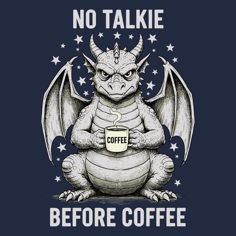 Pas de conversation avant Dragon Amoureux du Café