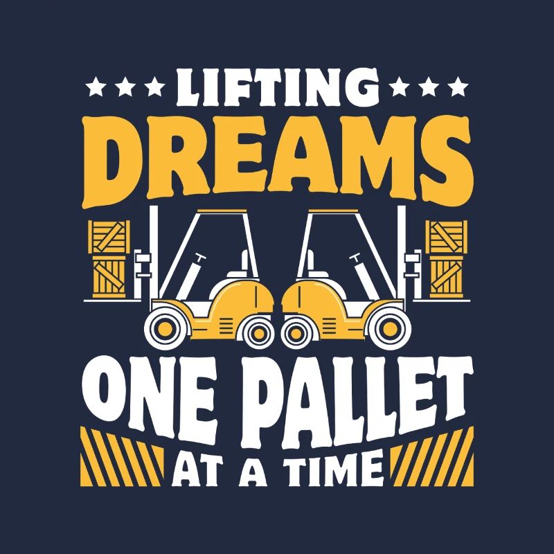 Staplerfahrer Englisch Spruch Stapler