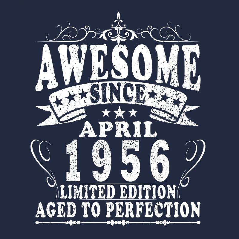 70. Geburtstag April 1956