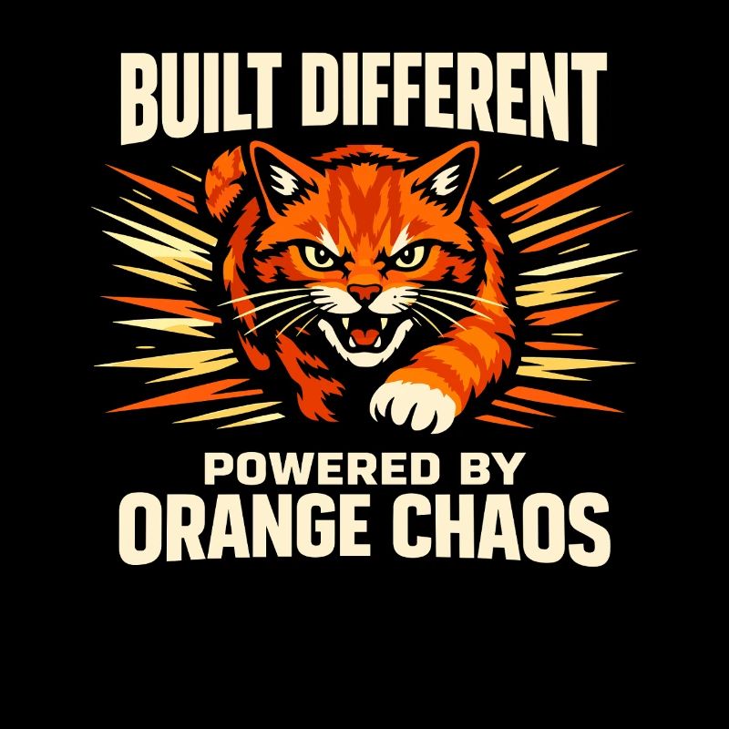 Orange Cat Chaos Funny Cat Orange Tabby Meme