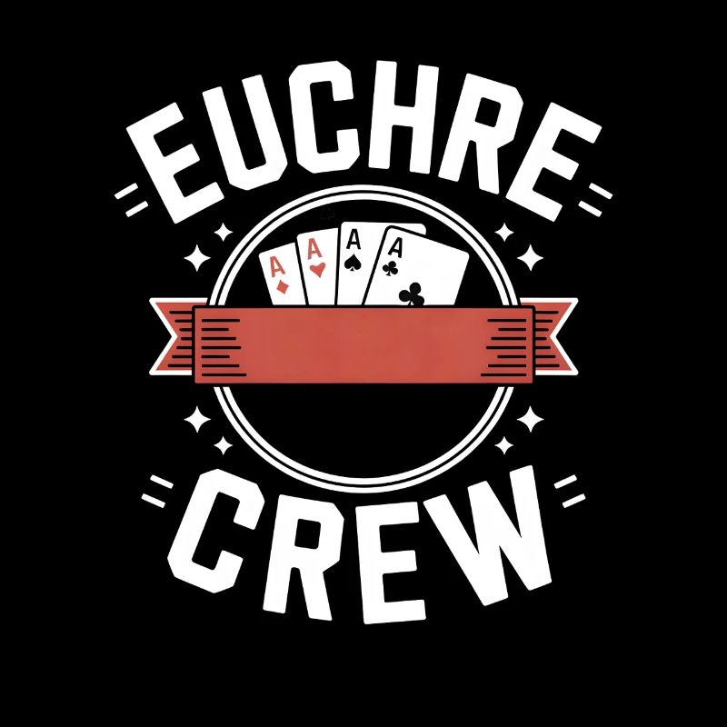 Euchre Crew Kartenspiel Runde