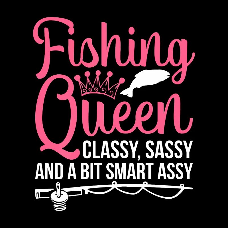 Reine de la pêche : pêcheuse élégante et effrontée