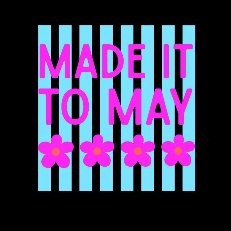 Made It to May Floral Stripe