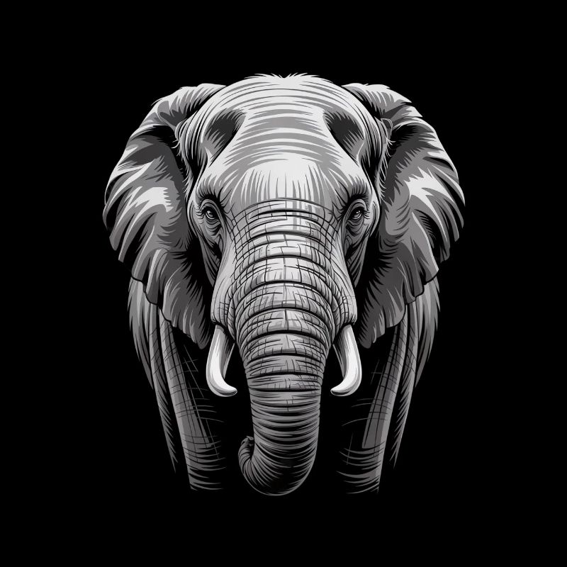 Elefantenkopf Elefant