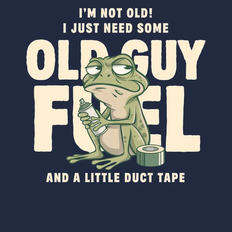Old Guy Fuel Frog Meme Tee