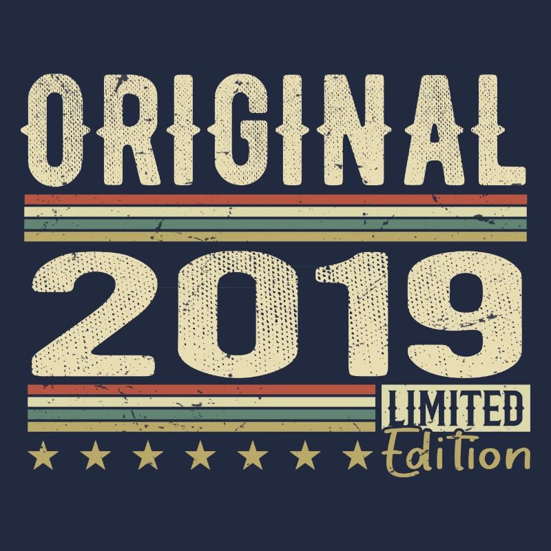Original 2019 - Retro Geburtstagsgeschenk 2019