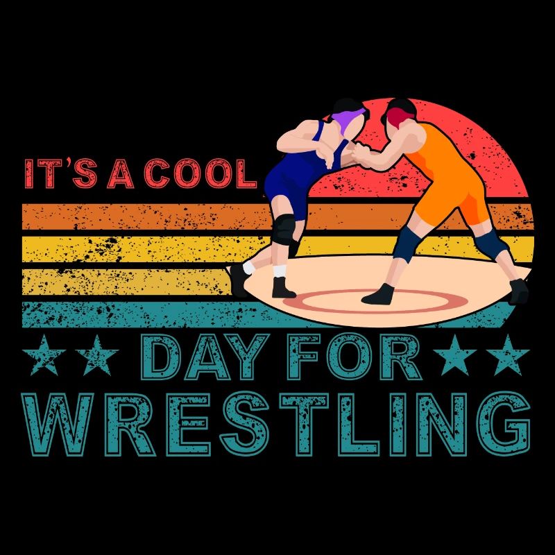 It's a cool day for wrestling