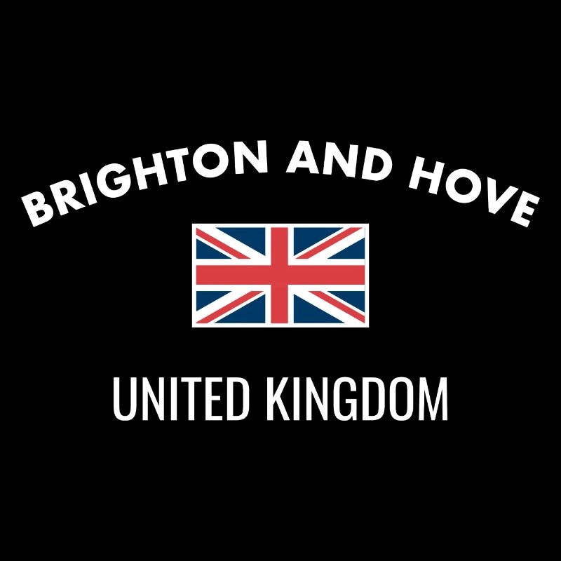 Brighton And Hove Royaume-Uni Drapeau britannique