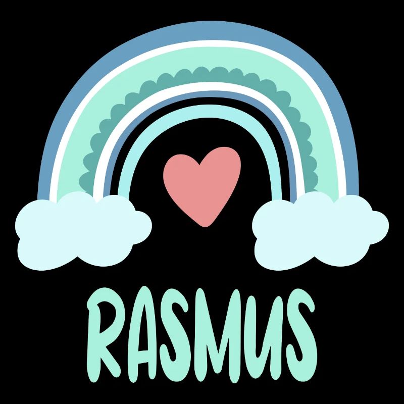 Rasmus Name Regenbogen Baby
