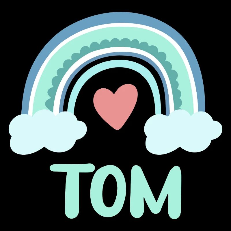 Tom Nom Rainbow Baby