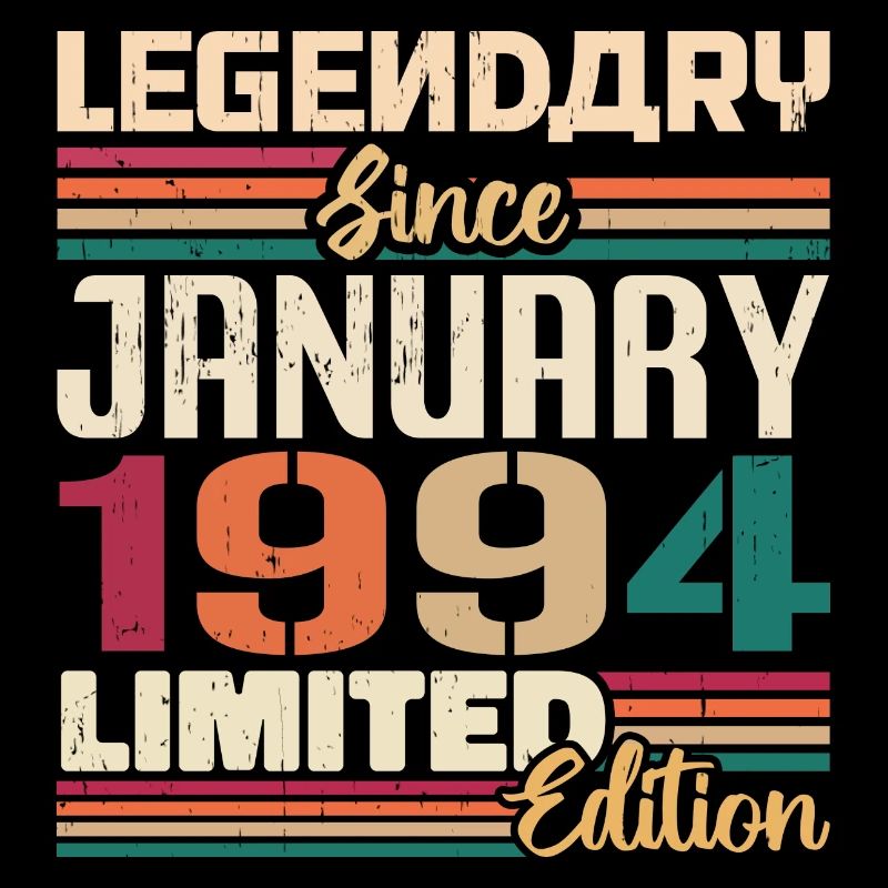 Cadeau d’anniversaire Né en Janvier 1994 - 1994