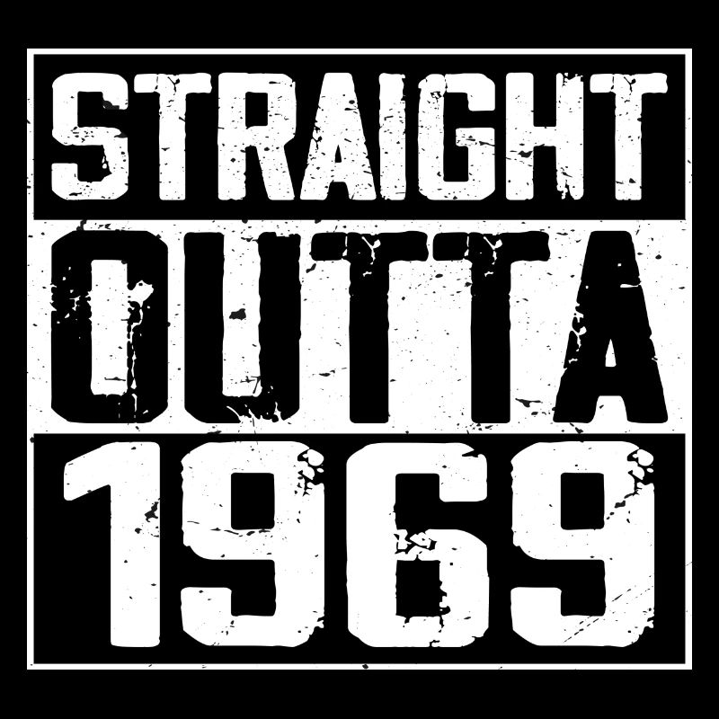 Straight Outta 1969 Retro 1969 Anniversary Gift