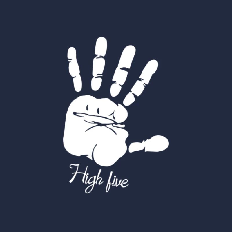 high five