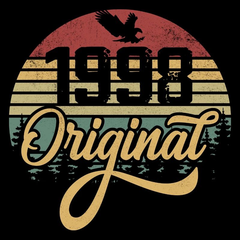 Original 1998 Vintage - Cadeau D’anniversaire 1998