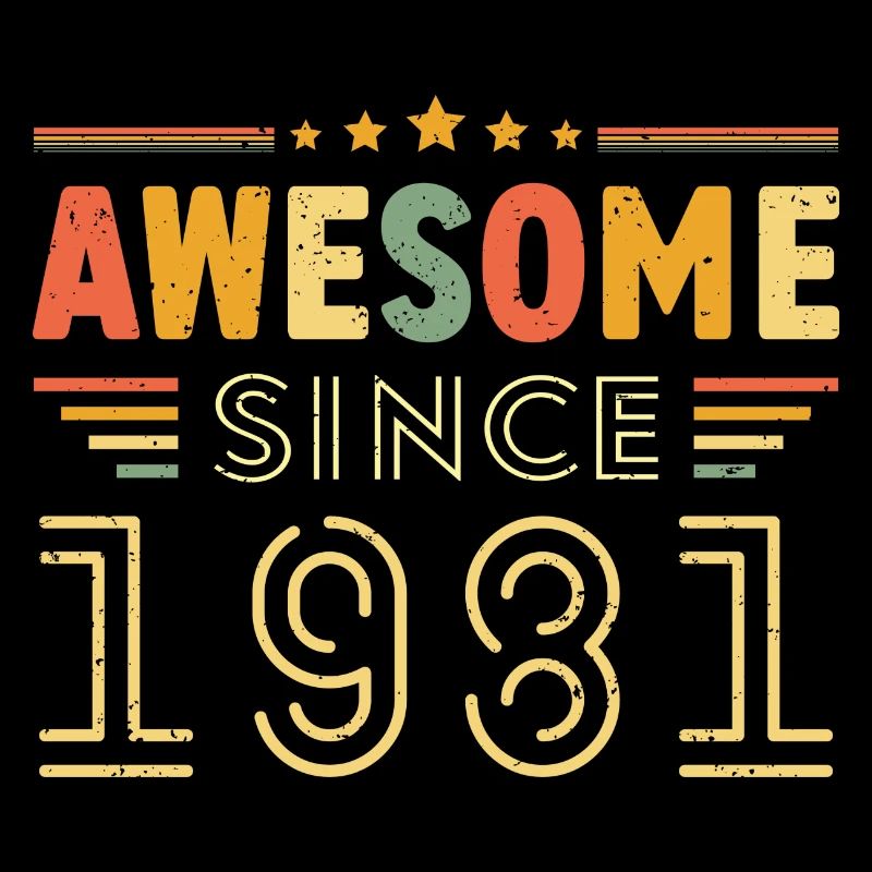 Millésime Légende 1981 Cadeau de 1981 - Né en 1981