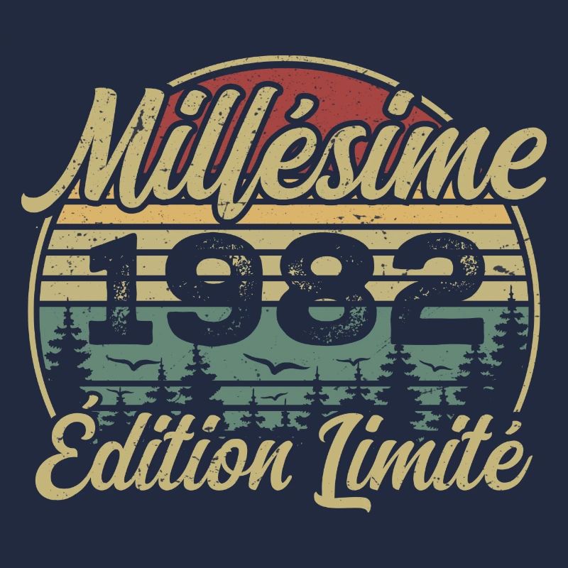 Millésime 1982 - Cadeau Pour le 42e Anniversaire