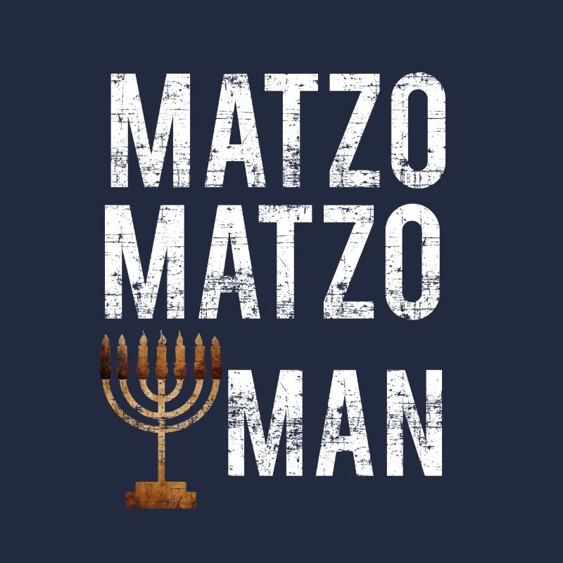 Matzo Matzo Drôle MENORAH HANUKKAH