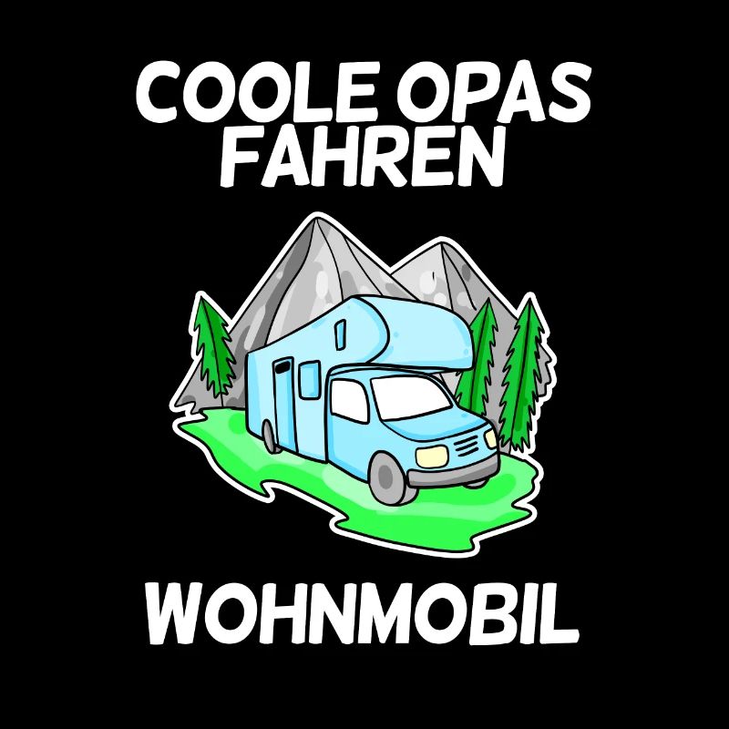 Coole Opas Fahren Wohnmobil | Camping Geschenk