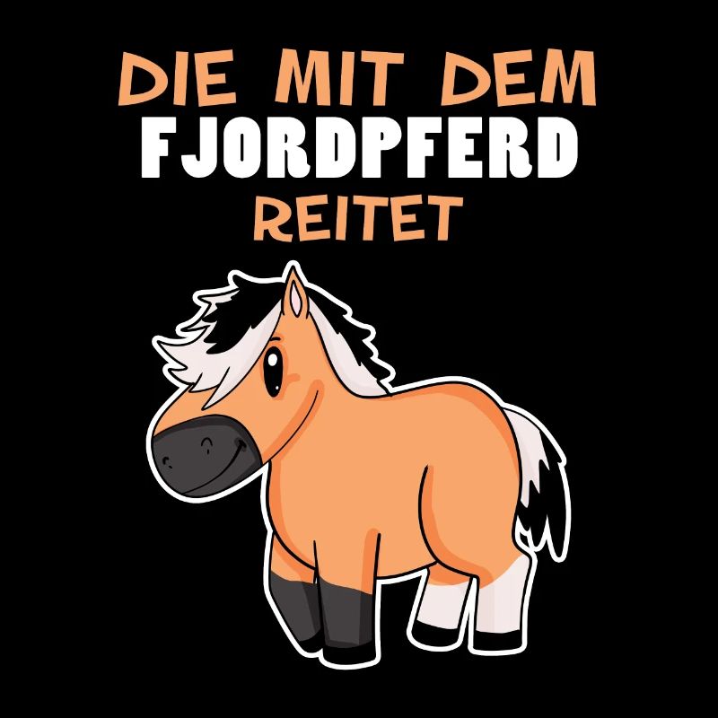 Norwegisches Fjordpferd Pferd Hauspferd