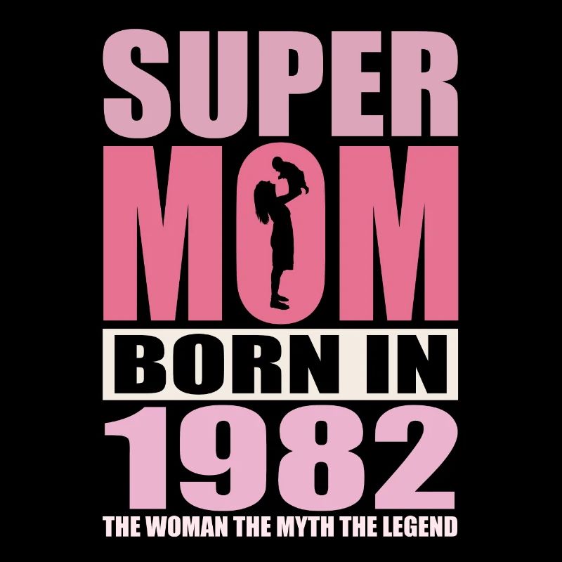 Anniversaire de maman 1982 | Super Maman
