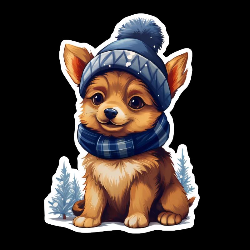 Bester Freund des Menschen im Winter