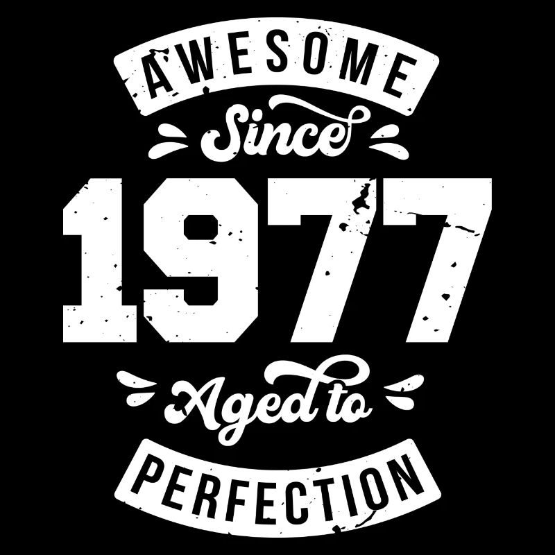 Vintage 1977 Geburtstag - retro 1977