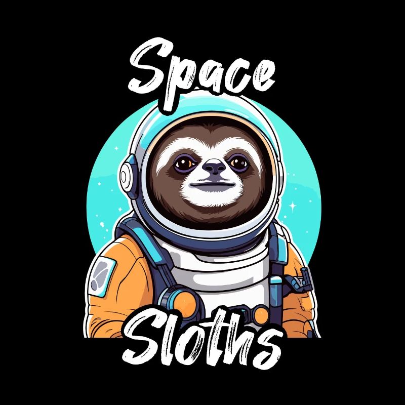 Space Sloths - Sloth Astronaut