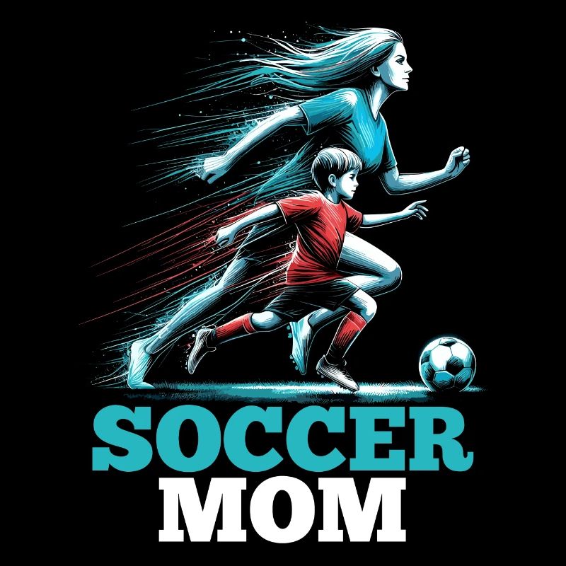 Soccer Mom Fußball Geschenk