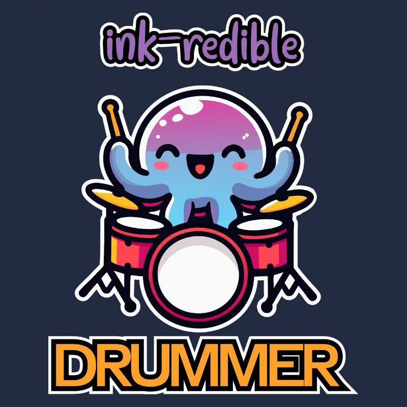 Ink-redible drummer!