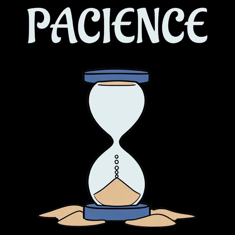 Sablier pacience