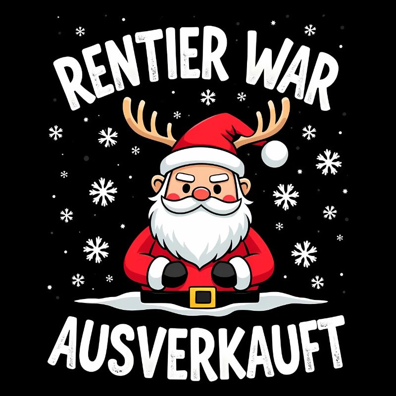 Rentier war ausverkauft weihnachtsmann