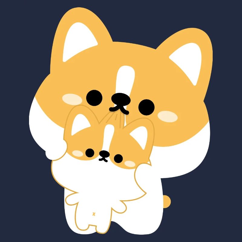 Corgi Couple