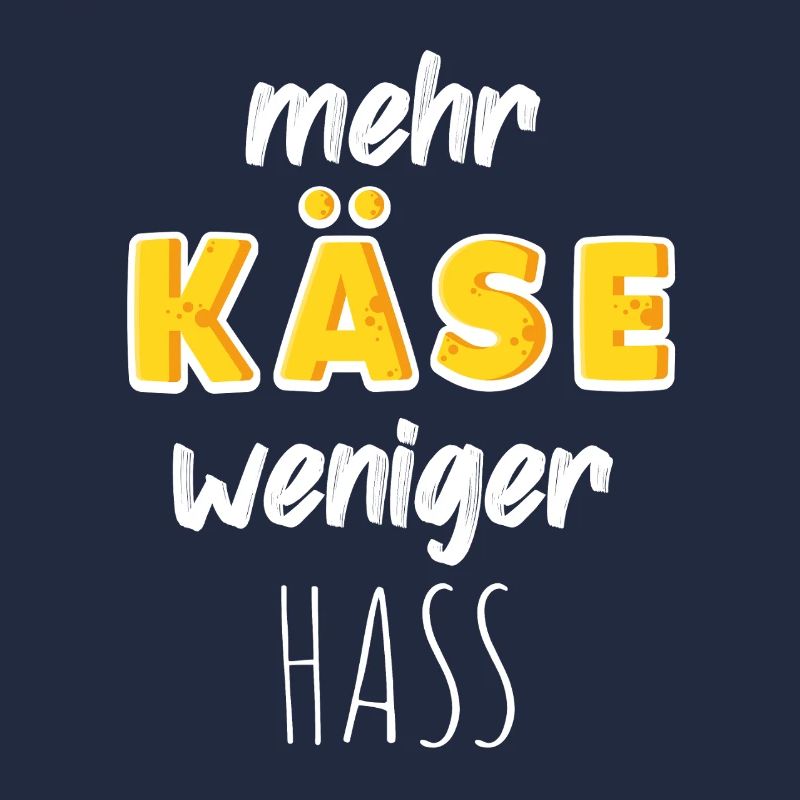 More cheese, less hate