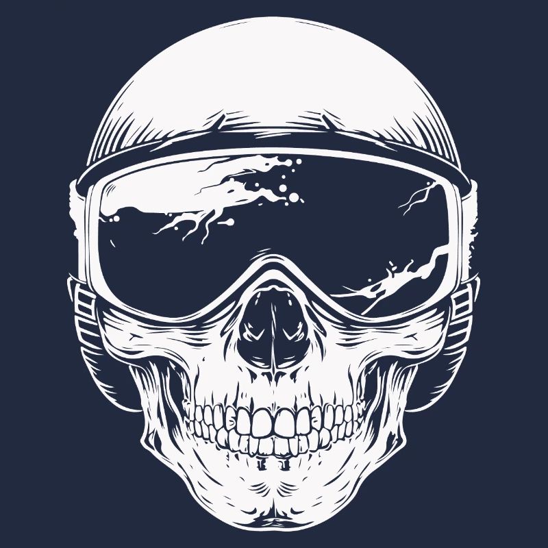 Skull Biker Goggles