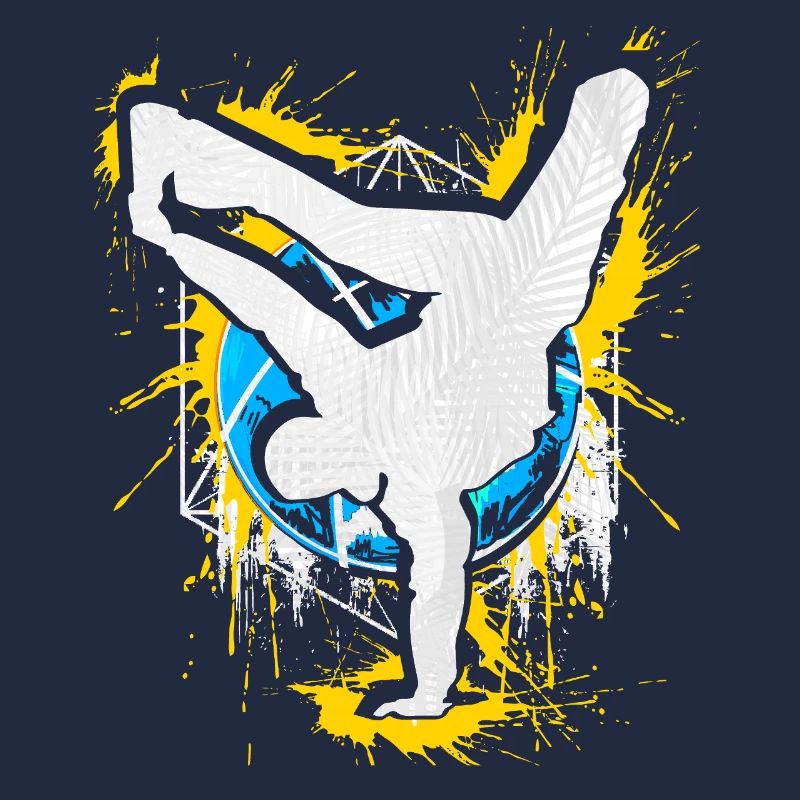 Breakdance Handstand Bboy - B-Boying Breakdancer