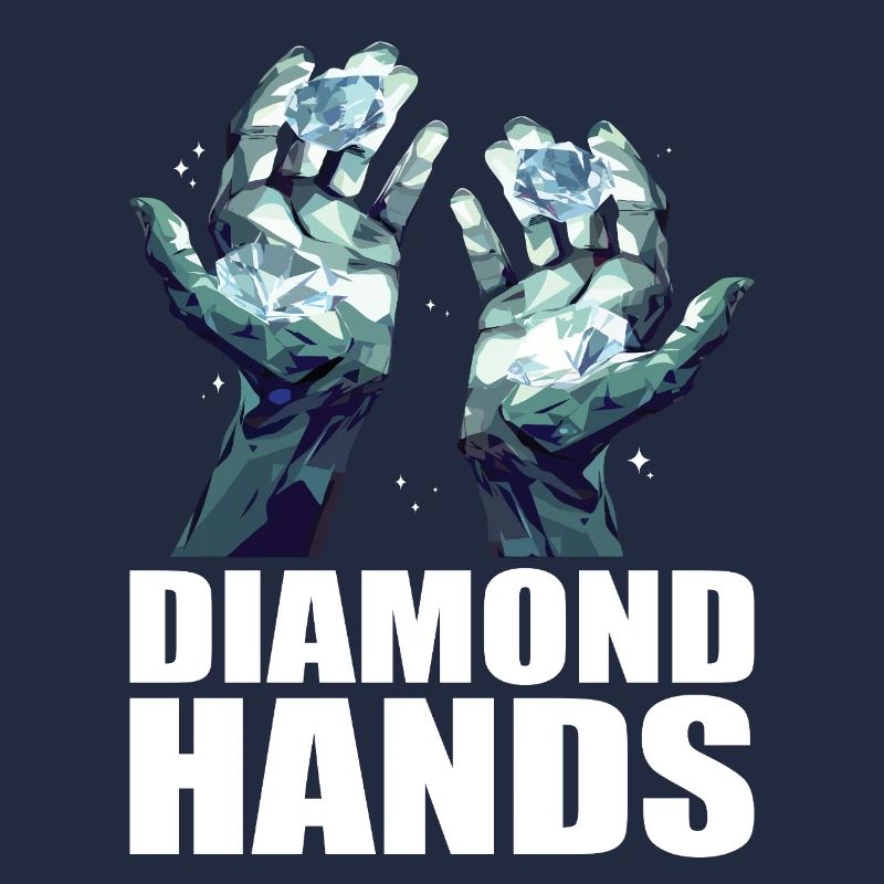 Commerce de mains de diamants