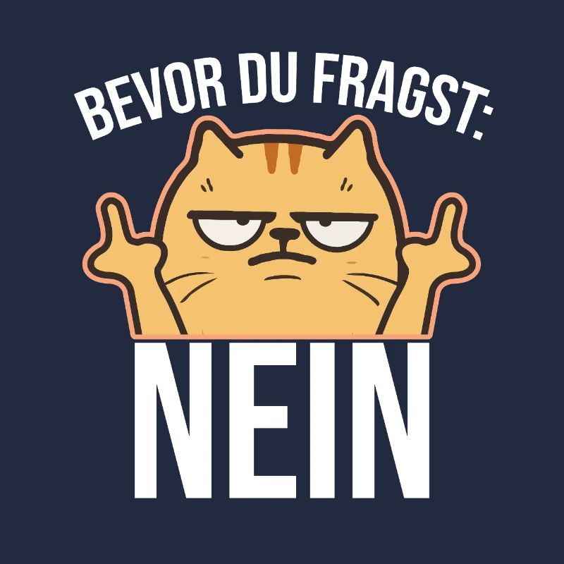 Mittelfinger Katze 