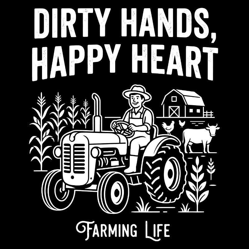 Farming de cœur heureux à mains sales