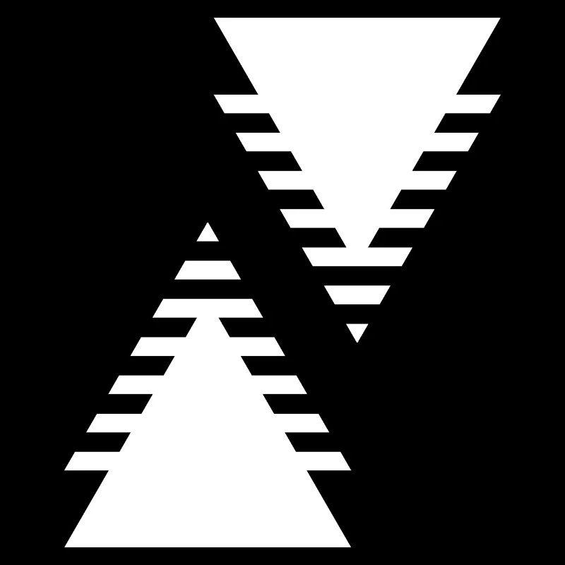 Design der geometrischen Dreiecke