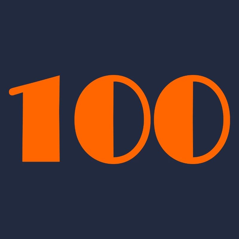 100. 100 ANS. 100e ANNIVERSAIRE. ANNIVERSAIRE