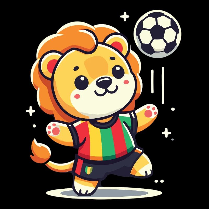 Petit roi du terrain de foot