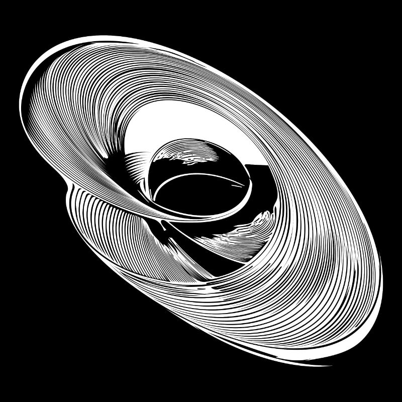 Ellipses de cercle géométrique Lignes paraboles