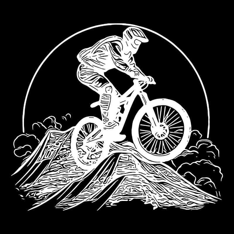 VTT de montagne avec vélo
