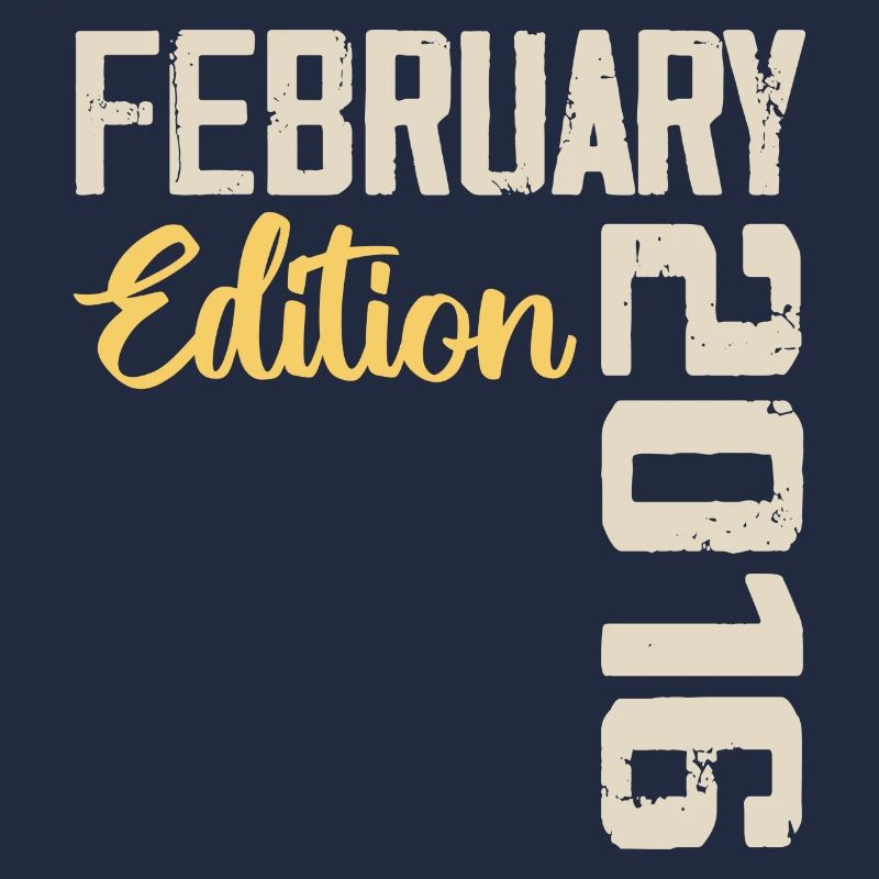February 2016 Birthday February 2016 Retro